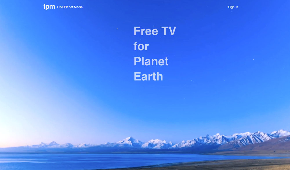 One Planet Media Website